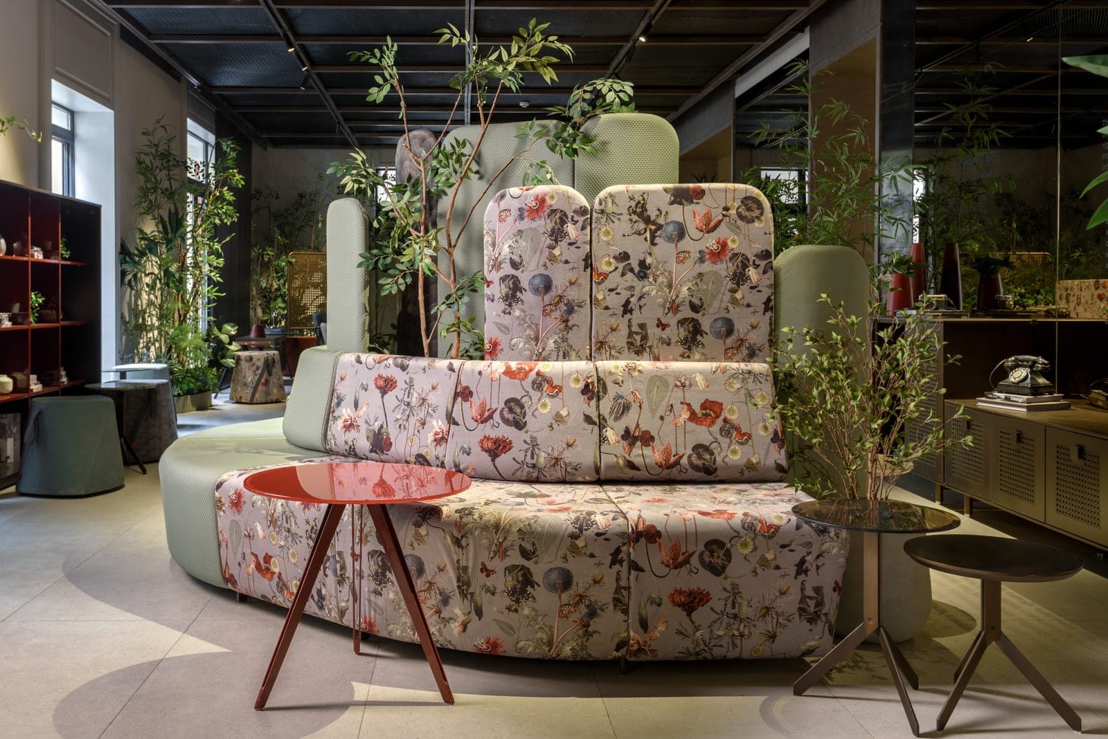 A curated display of Egyptian design at Designers District.